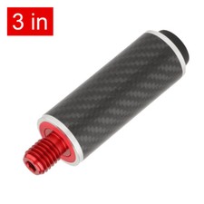 Billiards Pool Cue Extension Cue Extender Enthusiast Player Cue End Extender 3IN