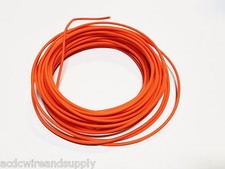 AUTOMOTIVE WIRE 20 AWG HIGH TEMP STRANDED GXL COPPER WIRE ORANGE 25 FT COIL