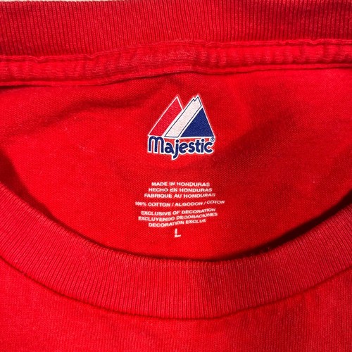 Majestic Cincinnati Reds Jay Bruce 32 Baseball T-Shirt MLB Graphic Tee L 2010 - 第 2/6 張圖片
