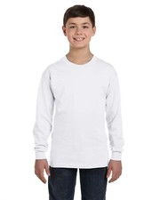 Gildan Youth Heavy Cotton Long Sleeve Stylish T Shirt Casual T-Shirt G540B