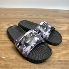 Nike Victori One Camo Print Slide Sandals CN9678-001 Men Size 8
