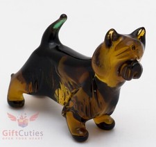 Art Blown Glass Figurine of the Australian Terrier