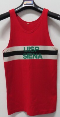UISP SIENA TANK TOP JERSEY JERSEY JERSEY JERSEY RUNNING ATHLETIC RUNNING OLD