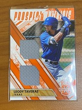 ⚾2019 Panini Elite Extra Baseball Prospect Materials #DPM-LT Leody TAVARES /199⚾