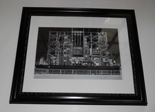 Large Framed WALL OF SOUND Grateful Dead 1974 Concert RARE Poster, 24" by 20"