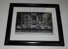 Large Framed WALL OF SOUND Grateful Dead 1974 Concert RARE Poster, 24" by 20"