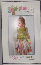 Pink Fig Patterns The Girly Stripwork Skirt