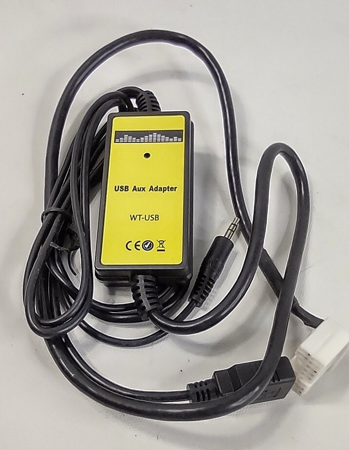 WT-USB-TYT01 Car CD Adapter MP3 Audio Interface AUX USB Adapter SD 2x6P Connect