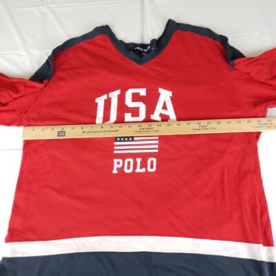 90s polosport ホッケーシャツ VTG 90s Polo Sport USA POLO Hockey Style Long Sleeve Cotton