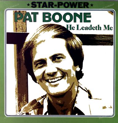 Pat Boone - He Leadeth Me - Star-Power Series LP (VG+/VG+) '