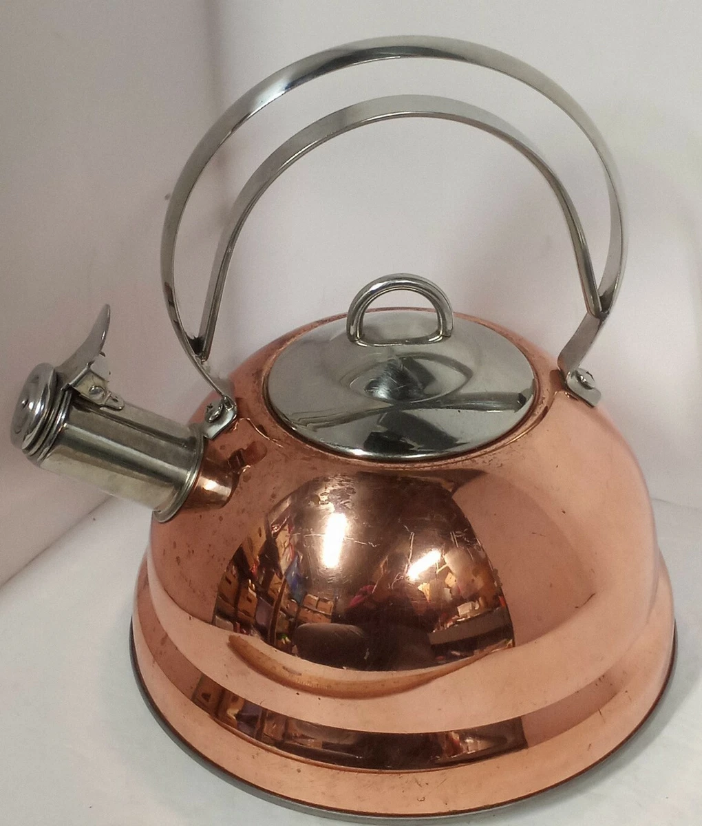 Chantal Copper Whistling Tea Kettle