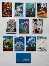 STUDIO GHIBLI / MIYAZAKI MOVIE POSTER MAGNETS (totoro ponyo mononoke castle)