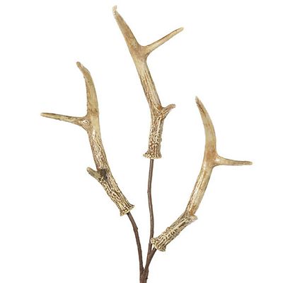 4 RAZ Faux Antler Spray Rustic Pick Sprays 34'' Christmas With Issues (READ)