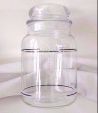 1 Large YANKEE Housewarmer Candle Jar-Round Lid-EMPTY Clean 22oz, Wax/Glue-Free