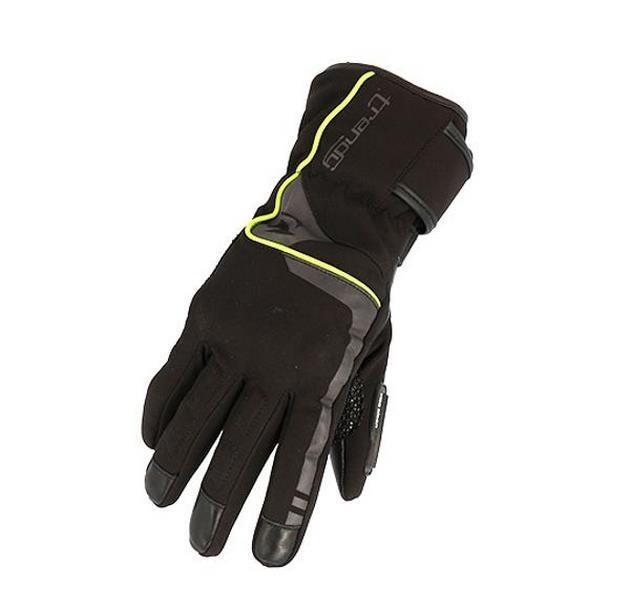 Gant hiver GT630 Akutan noir et jaune fluo en taille 9 Trendy