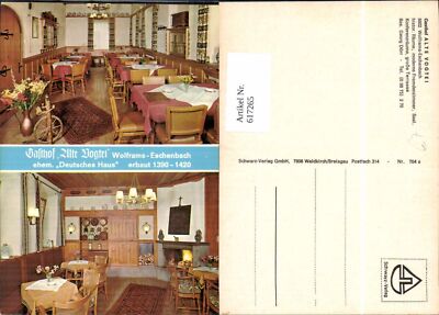 617265,Mehrbild Ak Wolframs-Eschenbach Gasthof Alte Vogtei