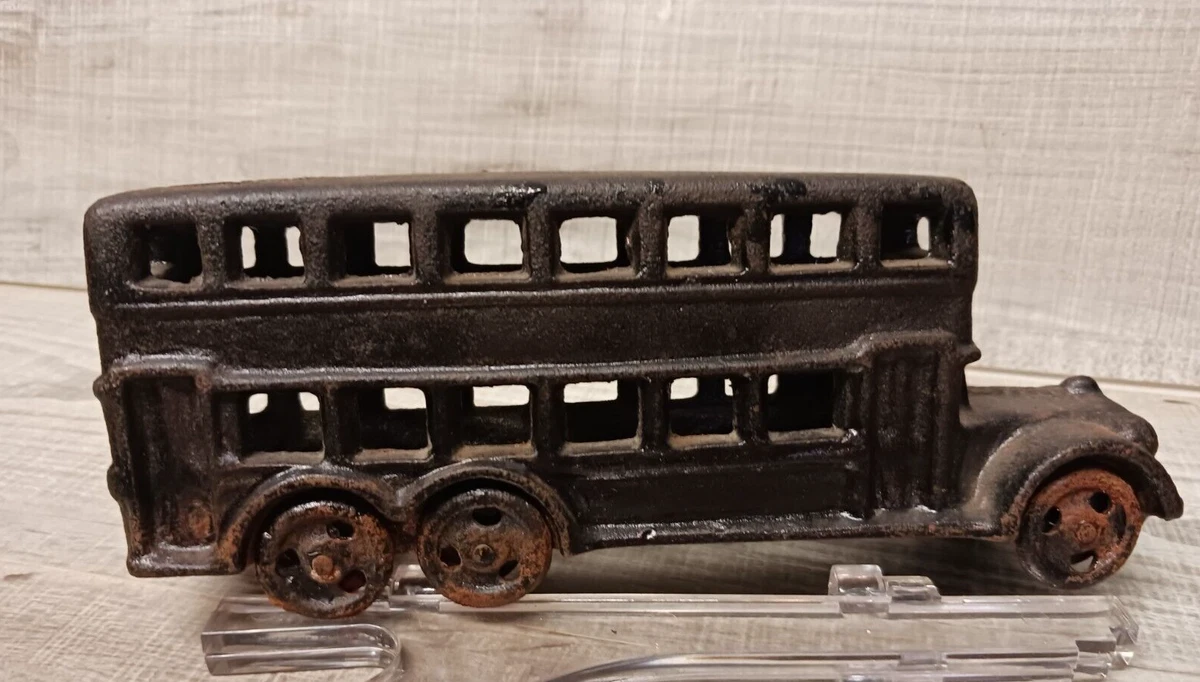Cast iron double store decker bus