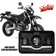 4x6" Motorcycle Square LED Headlight Hi-Lo Beam H4 for YAMAHA TW200 DT 125 RE