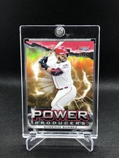 2020 Bowman's Best Power Producers Gold Refractor /50 Eugenio Suarez #PP-ES