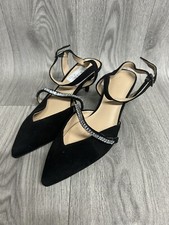 Image of Women’s Linea Kitten Heels Black UK Size 4 Brand New