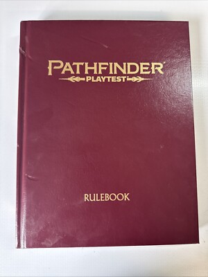Paizo Pathfinder 2E Pathfinder Rulebook (Playtest Ed) (Special Ed) VG+/NM