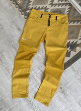 Salewa Pantalone Uomo Outdoor Escursionismo Canapa Alpina Slim Taglia M 
