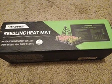 VIVOSUN Seedling Heat Mat Thermostat 10" x 20.75" Warm Seed Starter Heating Pad
