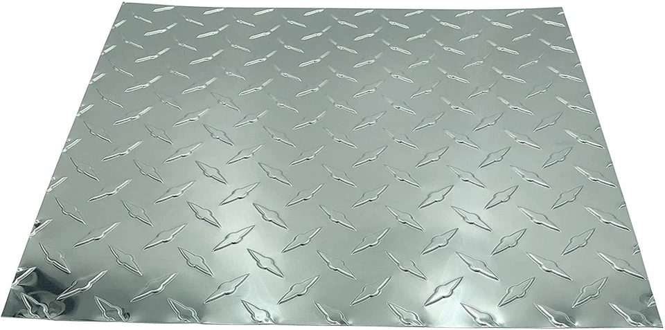 EAGLE 1 Delgado .025 Aluminio Diamante Placa Rollos Protectores de Grava Muchos Colores Foto 3 de 4