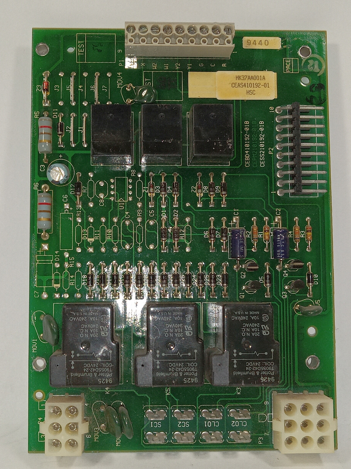 1 USED CARRIER BRYANT HK37AA001A CEAS410192-01 HVAC CONTROL BOARD **MAKE OFFER**