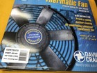 Davies Craig 0166 16" 12V Radiator thermo fan Push or pull electric 3 Yr Wty
