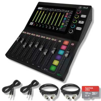 Mackie DLZ Creator Adaptive Digital Mixer for Podcasting, Streaming and YouTube