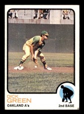 1973 Topps Baseball #456 Dick Green VG/EX *d5