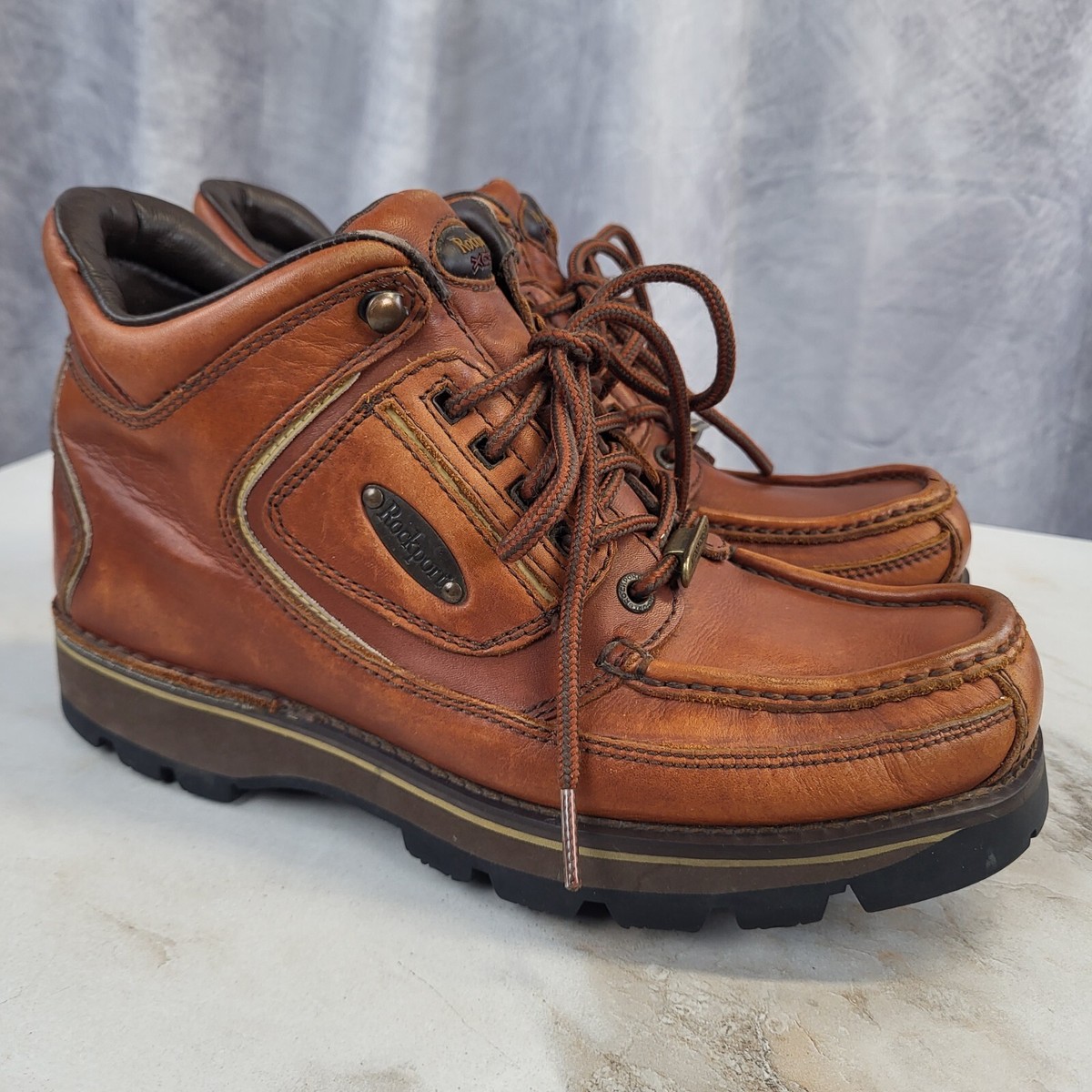 Rockport XCS UMBWE II Waterproof Hydro Shield Moc Toe Outdoor Boots Men's  W