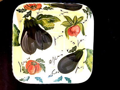 CWC Large Ceramic Serving Platter /Vegetables Made in Italy by CMC | eBay