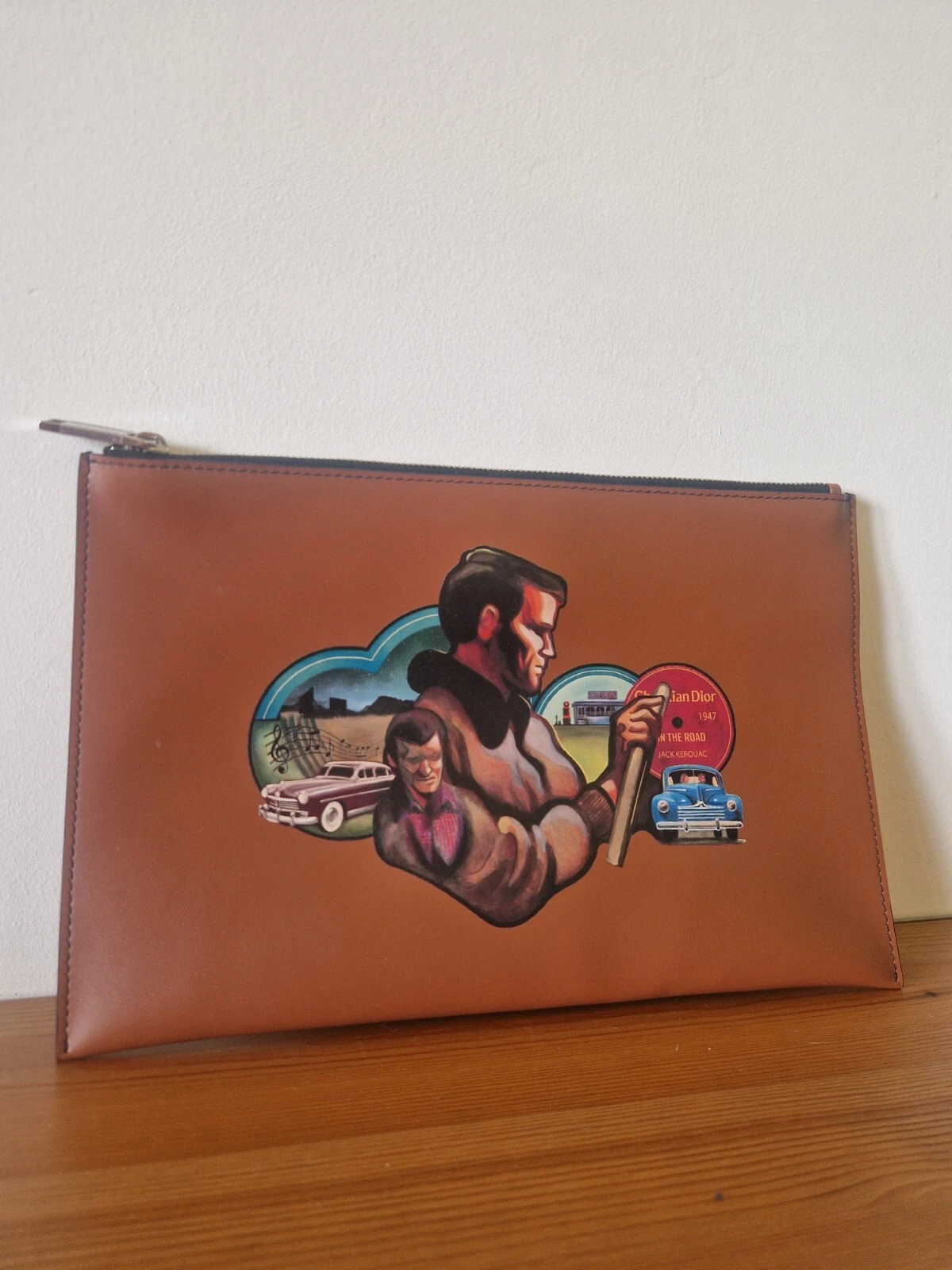 Dior Men’s Pouch Brown Leather