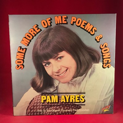 PAM AYRES Some More of Me Poems & Songs 1976 UK vinyl LP The Bunny Rabbit live ~