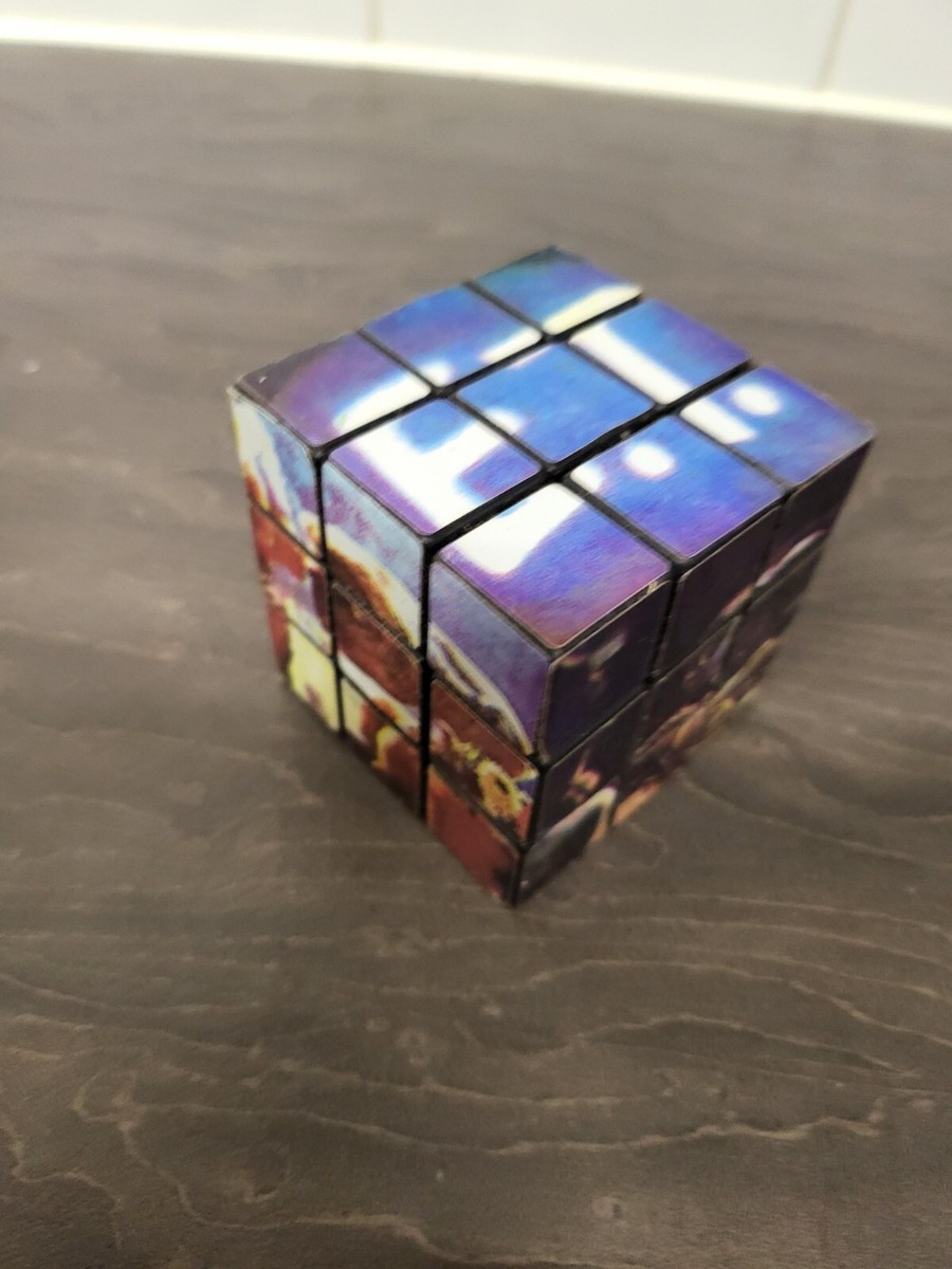 ET Rubik's Cube Rare Retro Rubiks Style Puzzle Collectable Extra