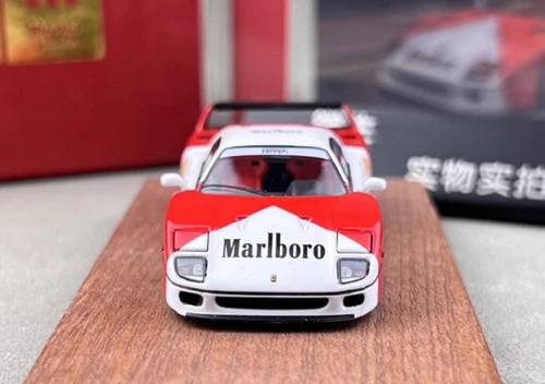PGM 1:64 rot F40 Racing Sport Modell Diecast Metall Auto - Bild 5 von 14