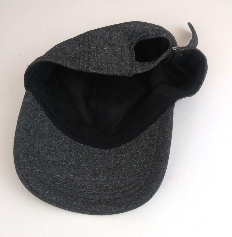 Solid Dark Gray Unisex Embroidered Adjustable Bas… - image 6