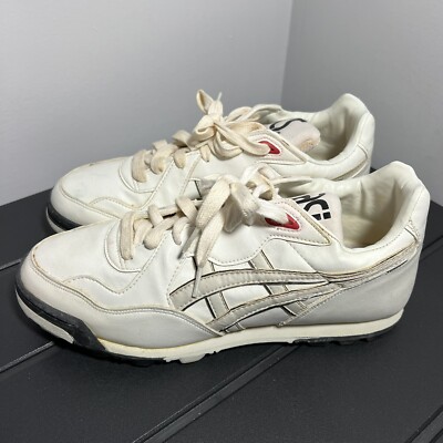 ACE track 00 ブッシュ変更済　KHIRO白　おまけ付き（靴） Vintage 1992 ASICS KY-27 AT Smasher White 920103 Shoes Mens