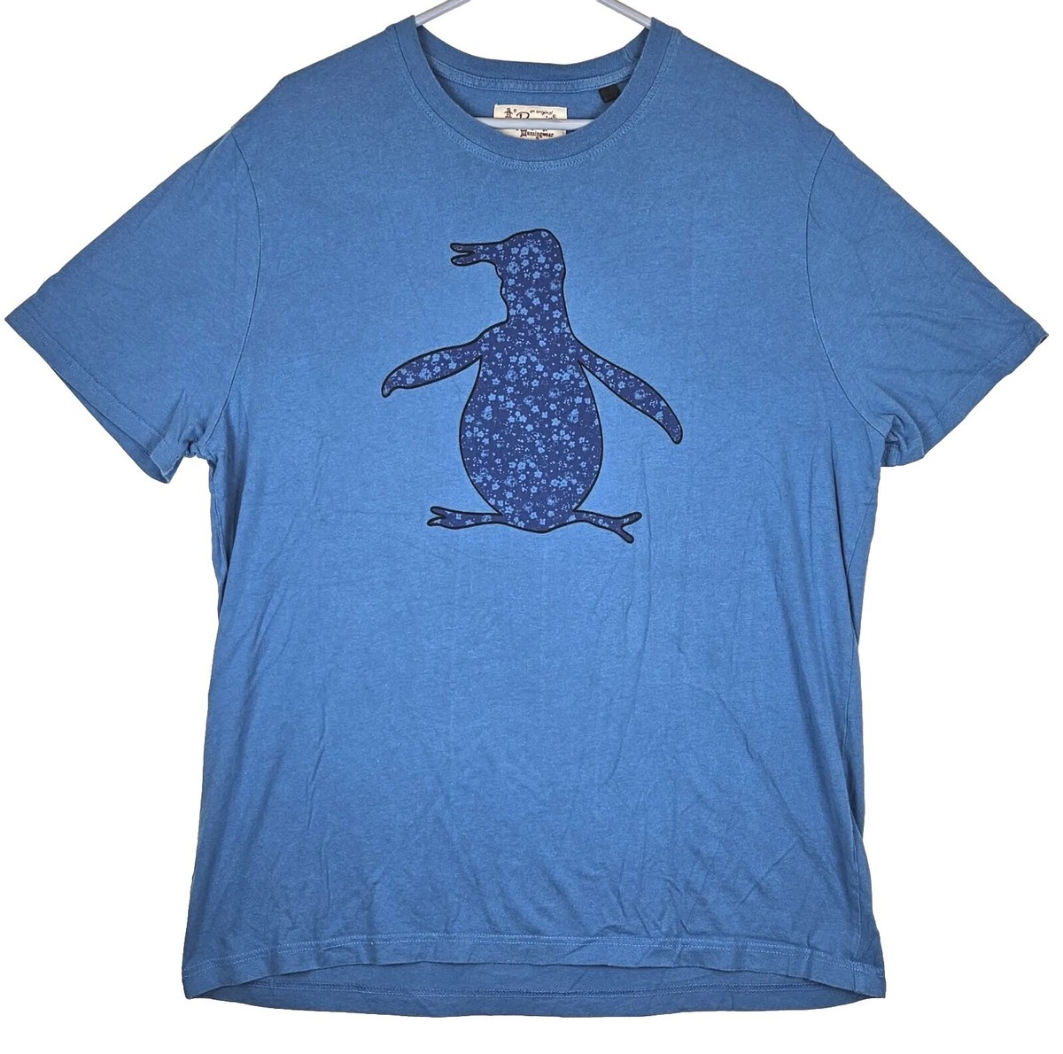 Penguin by Golfickers MOCKNECK SHIRTS 黒L Original Penguin Mens Logo Crewneck Short Sleeve T-Shirt