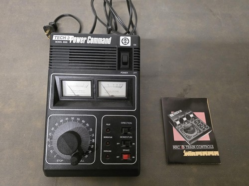 Tech 3 Power Command Modelo 9500 MRC Train Controller HO, N, G, 30 VA - LEER | Zustand: Gebraucht