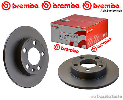 2 x BREMBO  08.A612.41 Bremsscheiben HA MERCEDES C-KLASSE E Klass