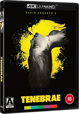 TENEBRAE (1982) 4K UHD Blu-Ray Standard Edition NEW (USA Compatible)