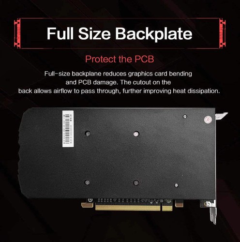 MLLSE AMD RX 580 8GB 2048SP Gaming Grafikkarte GDDR5 256Bit PCI-E 3.0 ×16 8Pin - Bild 11 von 26