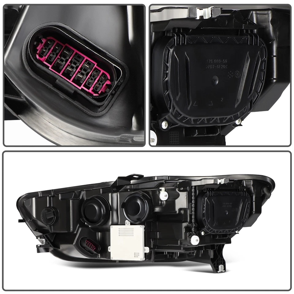 Headlight Assembly For 2015-2012 Audi A6 S6 HID/Xenon w/Projector Right Side - Image 4 of 4