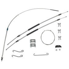 Parking Brake Cable Kit Complete Th400 1968-72 Cutlass Lemans Skylark Oe Steel