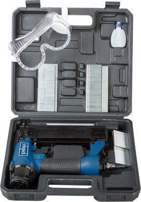 Scheppach Druckluftpistole 2in1 Klammer & Nagelpistole - Luftbedarf 1,5L 8,3 bar