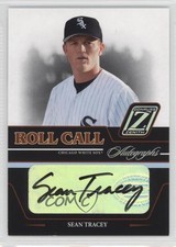 2005 Donruss Zenith Roll Call Auto Sean Tracey #RC-2 Auto n8a