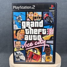 PlayStation 2 - Grand Theft Auto Vice City - Complete, No Map - Refurbished, VG